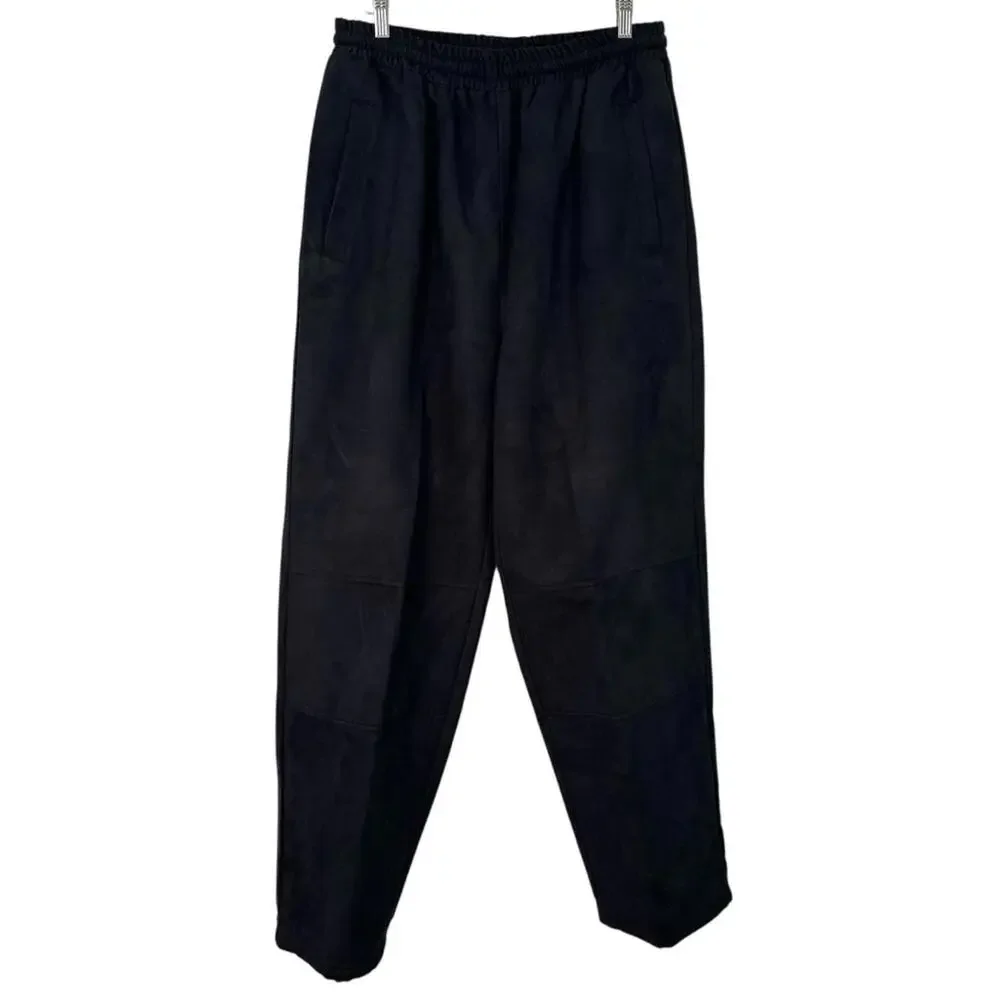 VINTAGE GODBODY MEN'S BLACK JOGGER PANTS SIZE SEE MEASUREMENTS